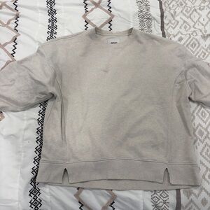 Aerie women  Light Gray Crewneck Sweater